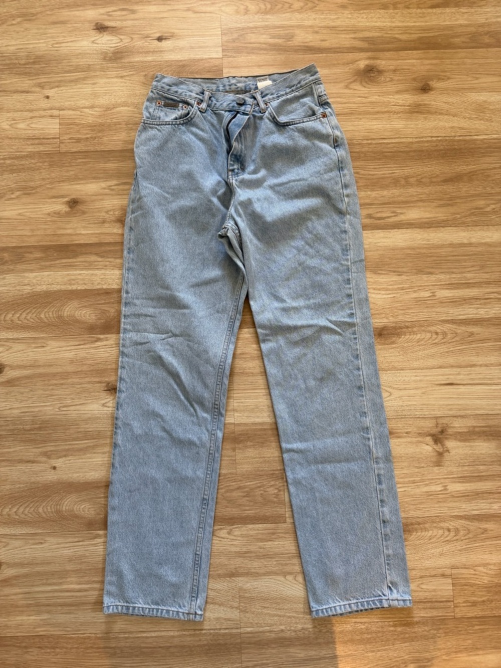 1972!! Calvin Klein Jeans High-Rise Light Blue Mom Jeans